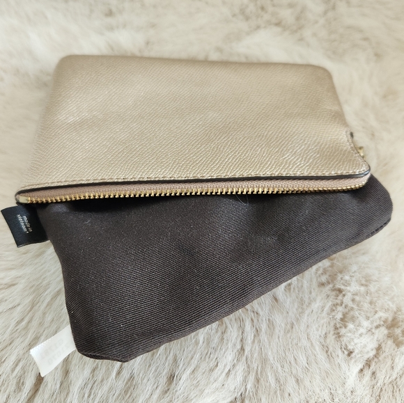 COACH Zipper Wristlet Wallet Pouch +2 Free Satin Twillys - Picture 5 of 10